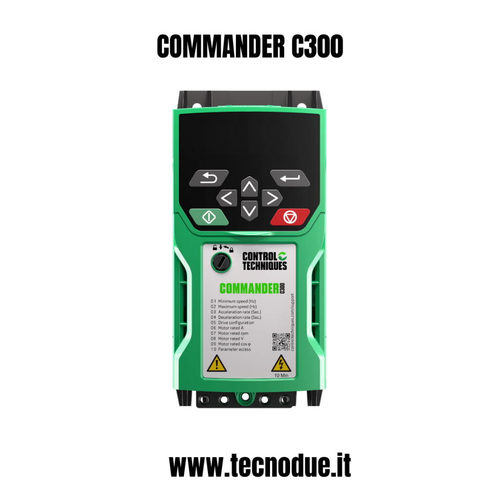 Commander C300 Nidec CONTROL TECHNIQUES Commander C200 Nidec