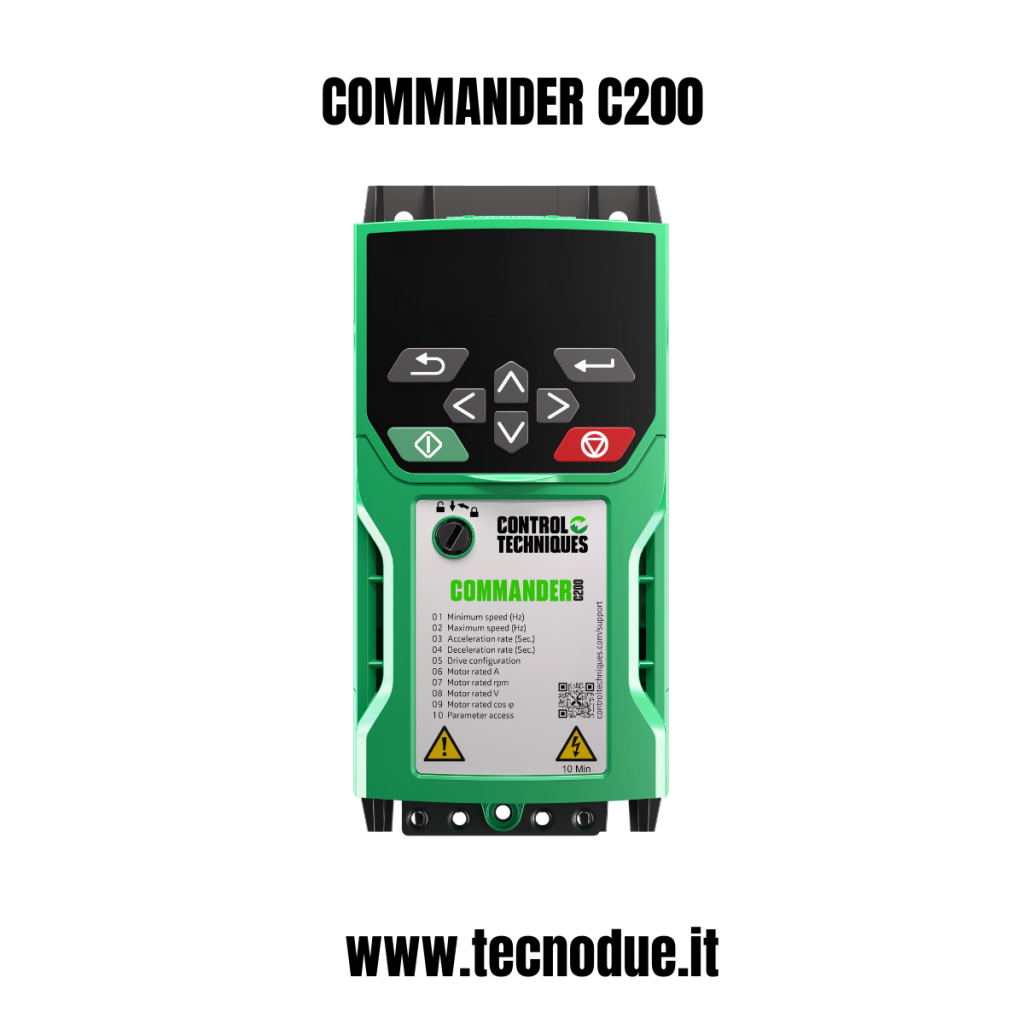 CONTROL TECHNIQUES Commander C200 Nidec