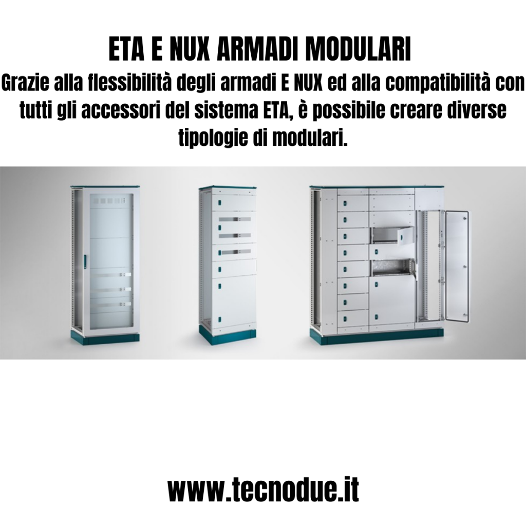 ETA E NUX Armadi modulari