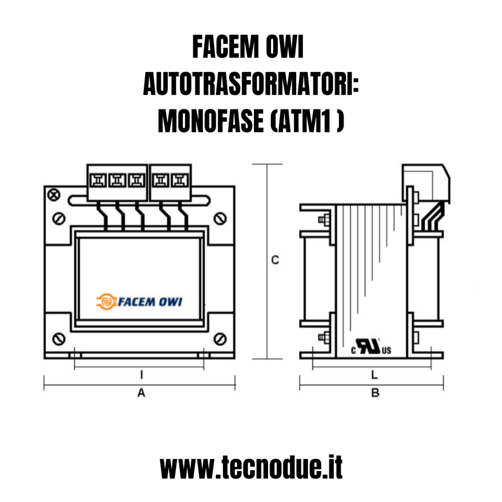 FACEM OWI Autotrasformatori Monofase ATM1