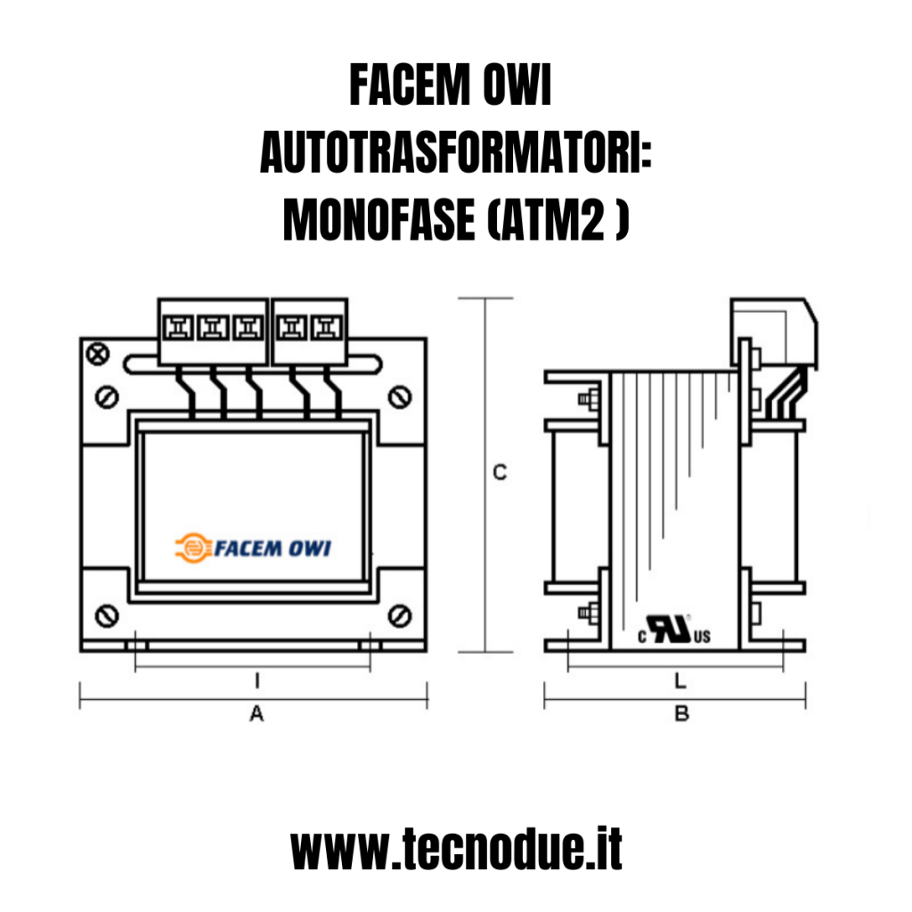 FACEM OWI Autotrasformatori Monofase ATM2